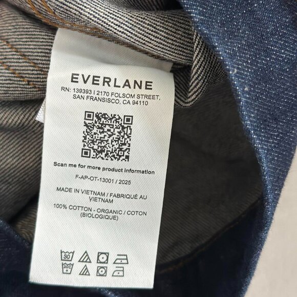 Everlane The Ranch Jacket in Midnight Indigo, Size Small - Picture 12 of 13